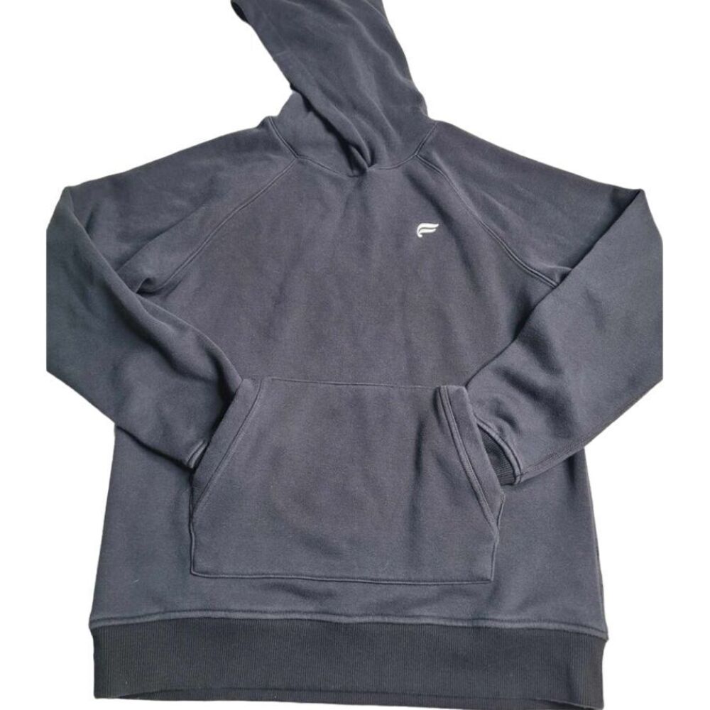 Fabletics Black Super Soft Hoodie Women's‎ Small Athleisure Lounge Athletic